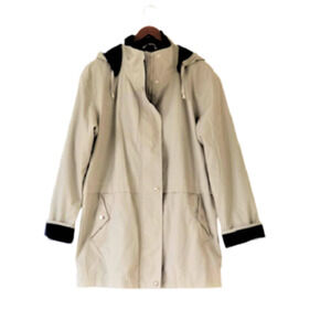 Innovation By IZZI Men Full Zip Silver Button Hoodie Jacket - Size M